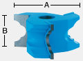 1/2" Bore Screen Mould Shaper Cutter