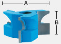 Standard Cabinet Door Lip Shaper Cutter