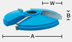 12° Face & Quarter Round Panel Cutter