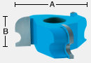 5/16" Cove & 3/8" Bead Shaper Cutter