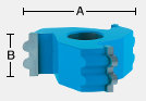 Double Flute Shaper Cutter