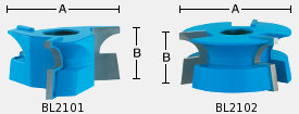 Cabinet Door Lip Shaper Cutters