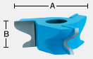 Finger Pull Door Lip Shaper Cutter