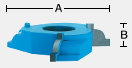 Stepped Cove Shaper Cutter