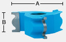 Rounded Flute Shaper Cutter