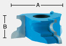 Cove & Full Bead Shaper Cutter