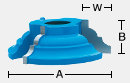 Reversible Bead & Cove Shaper Cutter