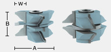 Stile & Rail Shaper Cutters - Roman Ogee