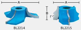 Handrail Shaper Cutters
