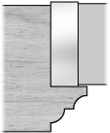 Large Glass Door Cutter - 1/2" deep