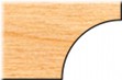 Quarter Round Convex - Cove (Radius=3/4")