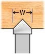 V-Groover in Wood